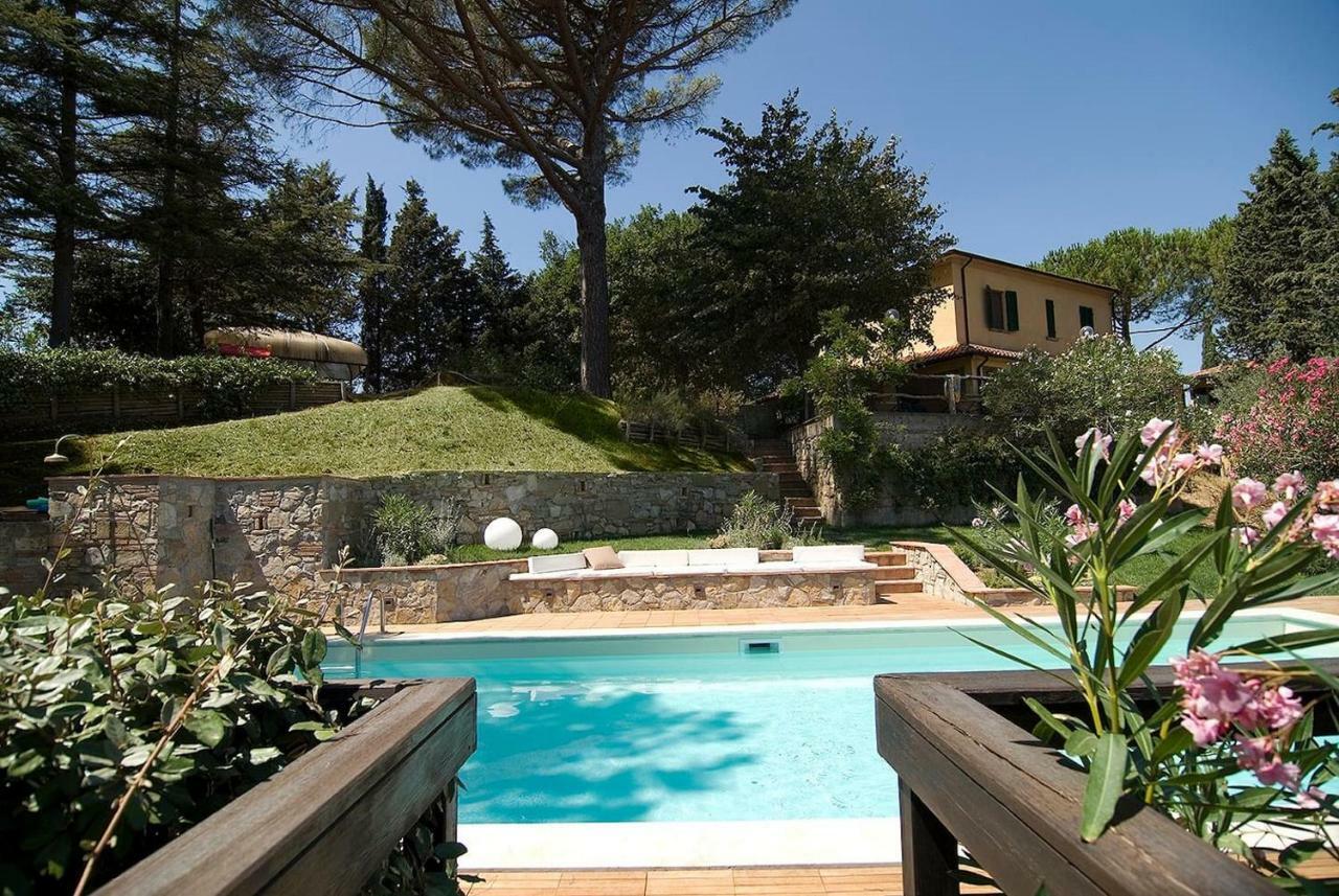 Stunning Country House Overlooking Tuscany Hills Lorenzana Dış mekan fotoğraf