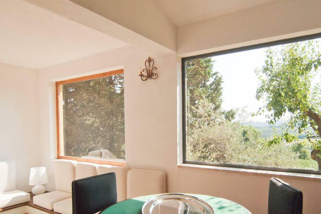 Stunning Country House Overlooking Tuscany Hills Lorenzana Dış mekan fotoğraf